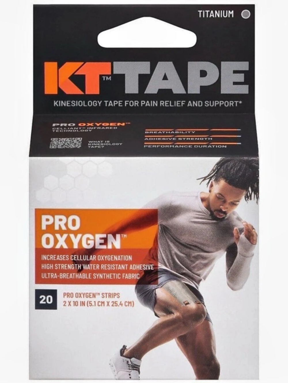KT Tape Pro Oxygen 20 Strips